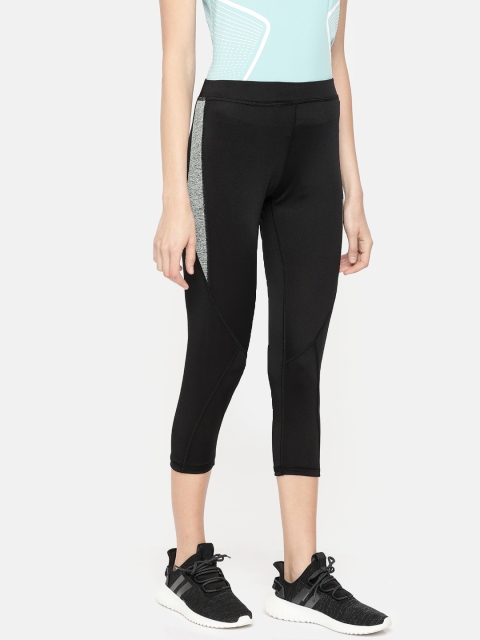 

Sweet Dreams Women Black Solid Slim Fit 3/4th Tights