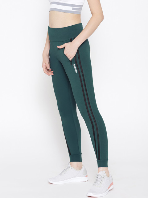 

Sweet Dreams Women Green Solid Joggers