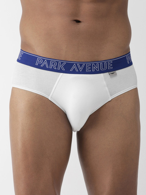 

Park Avenue Men White Solid Briefs PZRM00100-W1