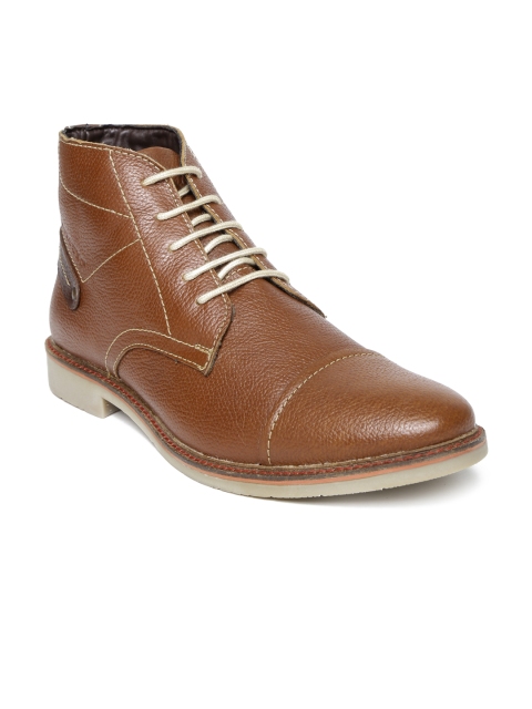 

Numero Uno Men Brown Genuine Leather Boots