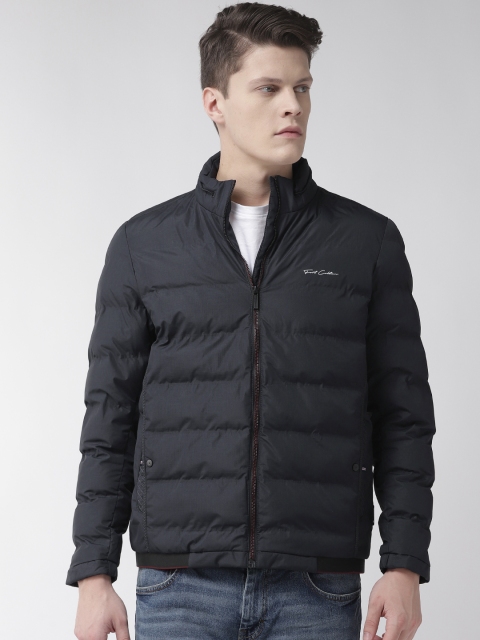 

Fort Collins Men Navy Blue Solid Puffer Jacket