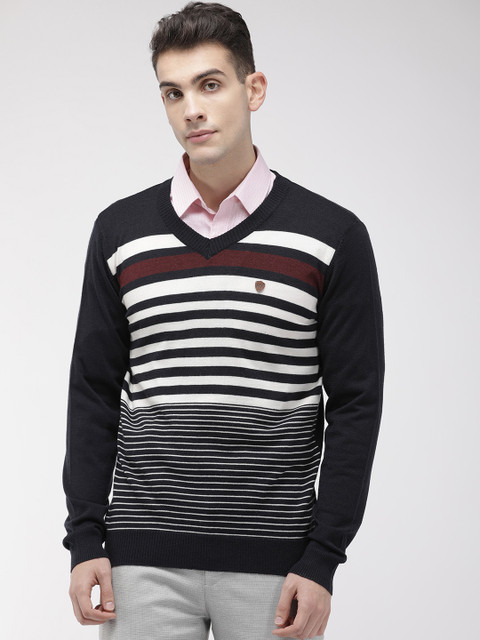 raymond-men-navy-blue-white-striped-v-neck-pullover-sweater