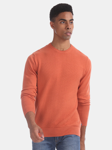 

Aeropostale Men Assorted Solid Pullover Sweater