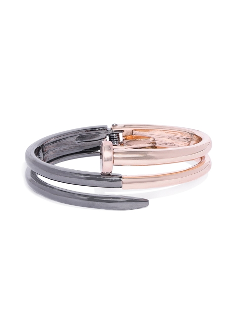 

ChicMela Rose Gold-Plated Handcrafted Cuff Bracelet