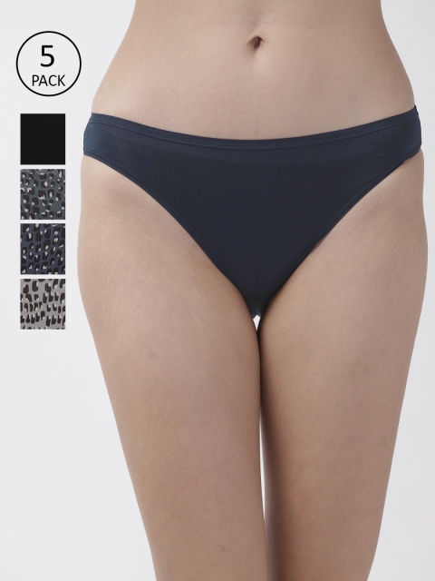 

Marks & Spencer Women Pack of 5 Basic Briefs T614803, Blue