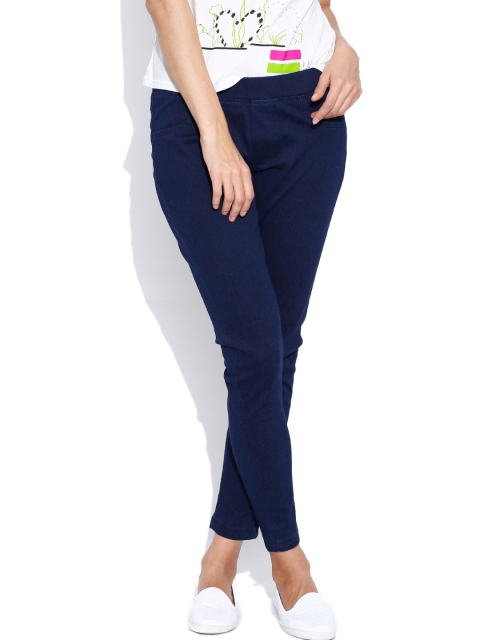

United Colors of Benetton Blue Jeggings