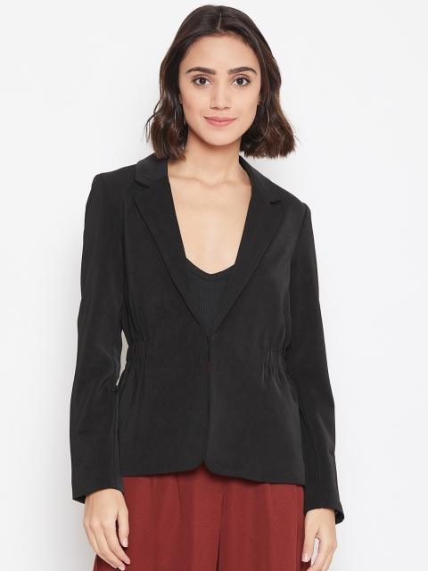 

Vero Moda Women Black Tailored Fit Solid Formal Blazer