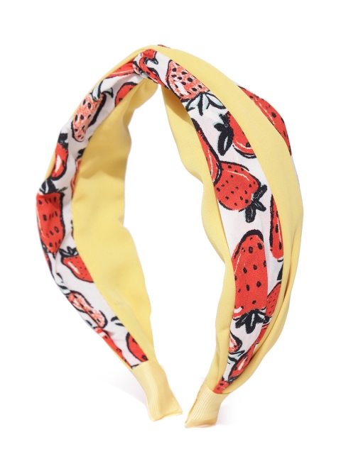 

Bellofox Yellow & Orange Strawberry Print Hairband
