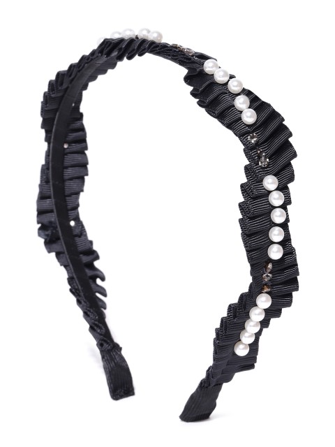 

Bellofox Black & White Beaded Hairband
