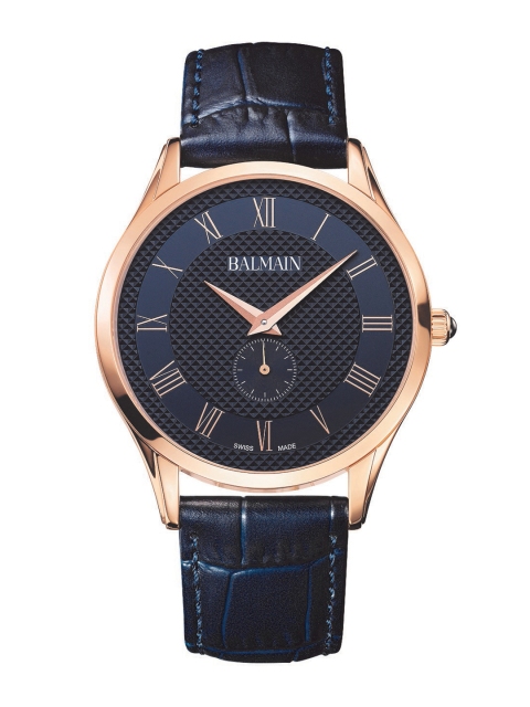 

Balmain Classic R Gent Small Second Navy Blue Swiss Made Analogue Watch B14297292