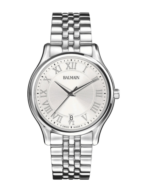 

Balmain BELEGANZA GENT II Men Silver-Toned Swiss Made Analogue Watch B13413322