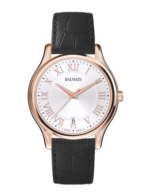 

Balmain BELEGANZA GENT II Men Silver-Toned Swiss Made Analogue Watch B13493222