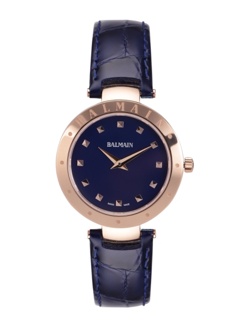 

Balmain Women Navy Blue Swiss-Made Analogue Watch B42597296