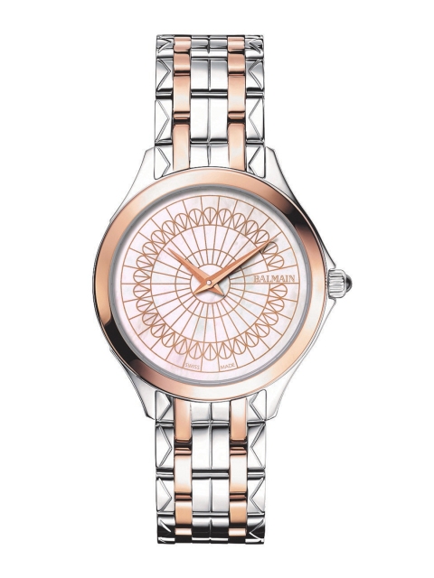 

Balmain FLAMEA II Women Pink Mother of Pearl Swiss Made Analogue Watch B47583385