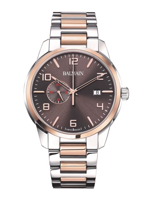 

Balmain MADRIGAL GMT 24H Men Coffee Brown Swiss-Made Analogue Watch B14883354
