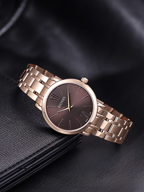 

Balmain LAELIA Lady II Coffee Brown Swiss Made Analogue Watch B44393352