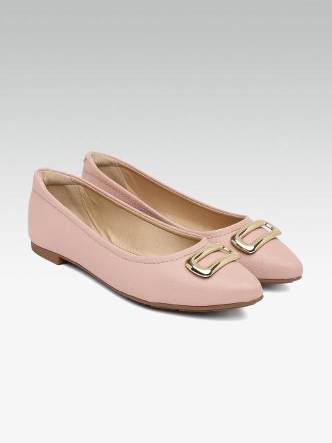 

MODARE Women Pink Solid Ballerinas