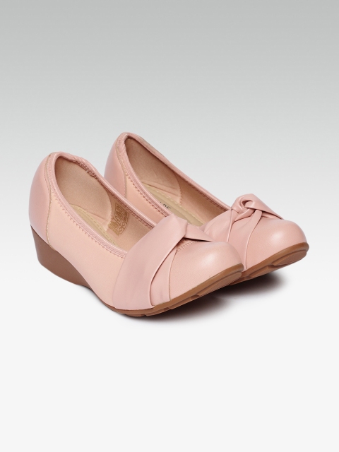 

MODARE Women Pink Solid Pumps