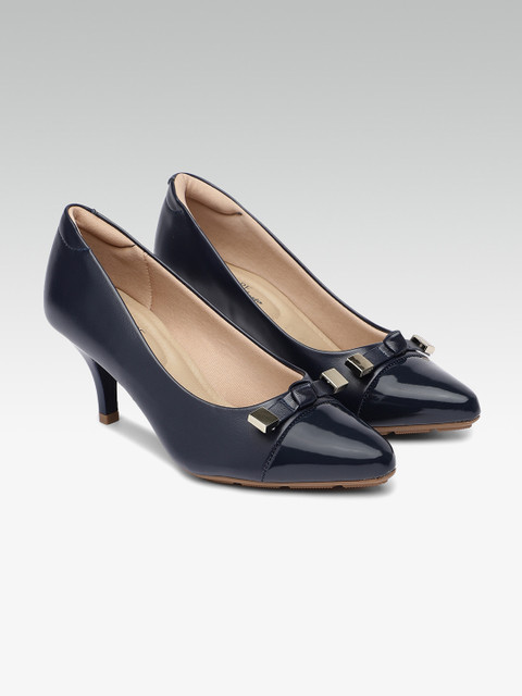 

MODARE Women Navy Blue Solid Pumps