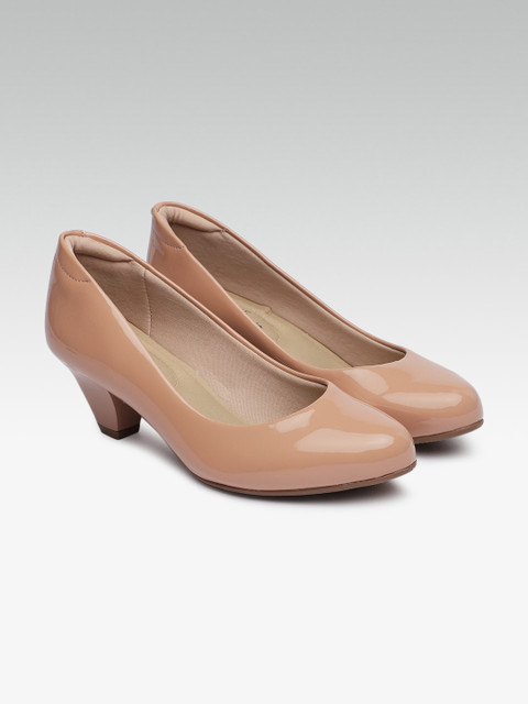 

MODARE Women Brown Solid Pumps