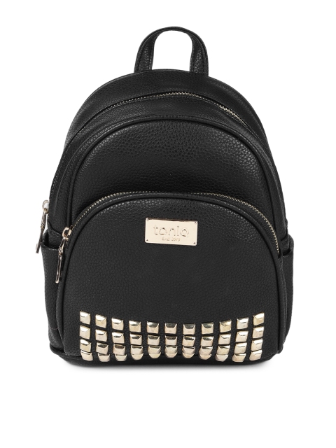 

ToniQ Women Black Embellished Backpack