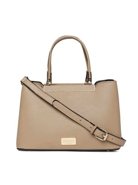 

ToniQ Nude-Coloured Solid Handheld Bag