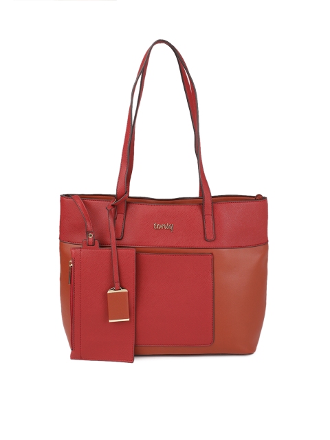 

ToniQ Maroon Solid Shoulder Bag