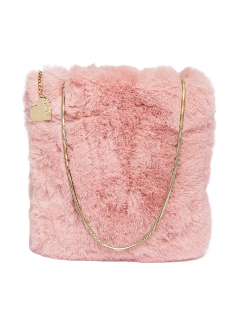 

ToniQ Pink Solid Sling Bag