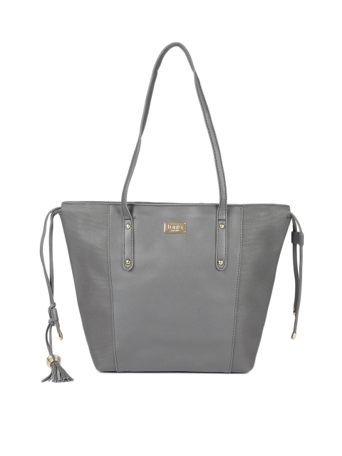

ToniQ Grey Textured Shoulder Bag