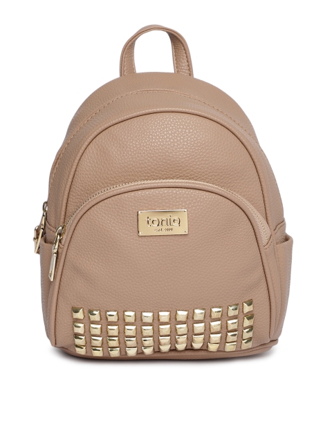 

ToniQ Women Nude-Coloured Solid Backpack