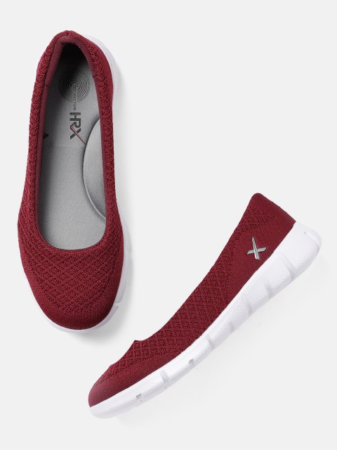 

HRX by Hrithik Roshan Women Maroon City Walking Shoes