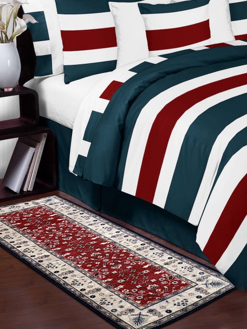 

RUGSMITH Premium Red Patterned No-Shred Runner