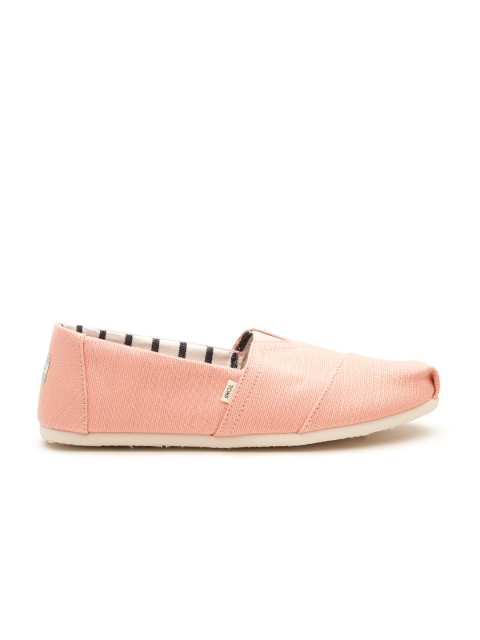 

TOMS Men Peach-Coloured Espadrilles