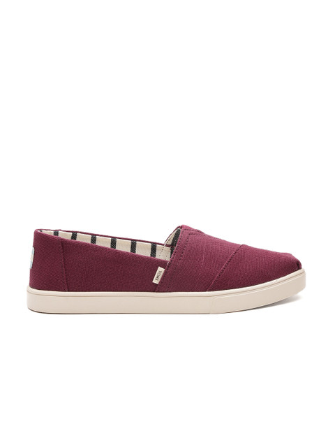 

TOMS Men Burgundy Sneakers