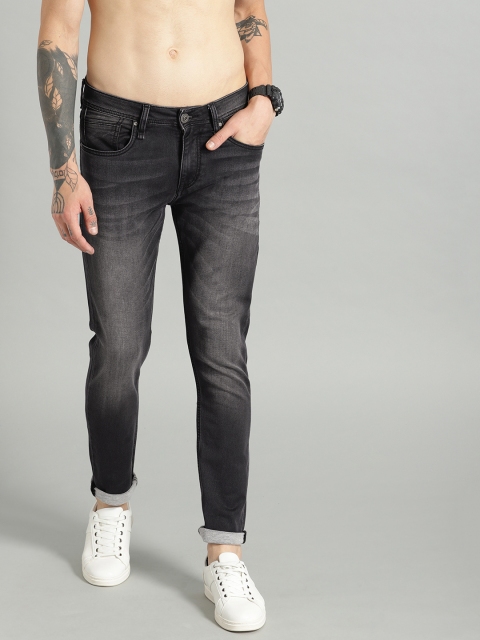 

Roadster Men Black Skinny Fit Mid-Rise Clean Look Stretchable Jeans