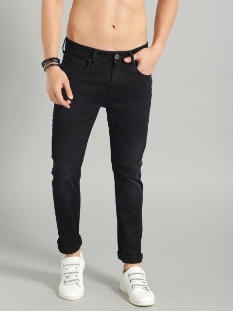 

Roadster Men Black Skinny Fit Mid-Rise Clean Look Stretchable Jeans