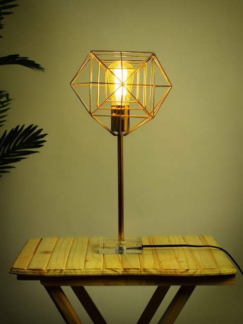 

Archies Gold-Toned Solid Table Lamp