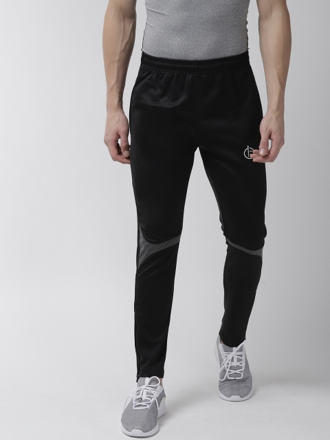 

FITUP LIFE Men Black Solid Training Track Pants