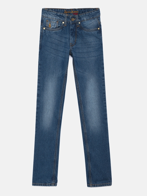 

Zalza Boys Blue Griff Regular Fit Mid-Rise Clean Look Jeans
