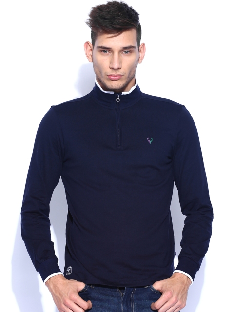 

Allen Solly Sport Navy T-shirt, Navy blue