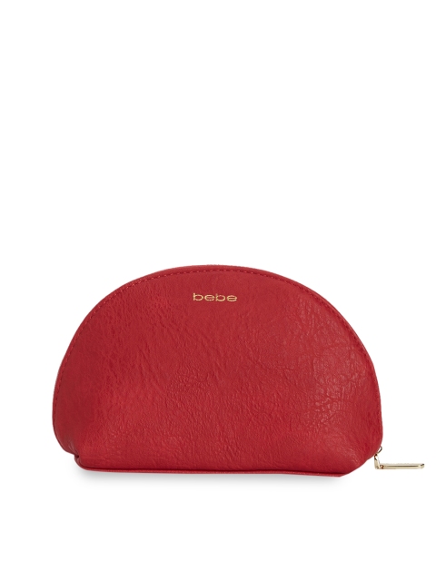 

bebe Red Solid Purse