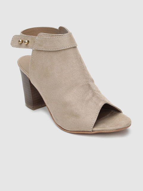 

Roadster Women Light Brown Open Toe Heels