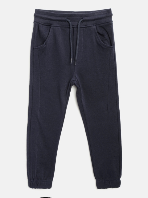 

OVS Boys Navy Blue Solid Joggers