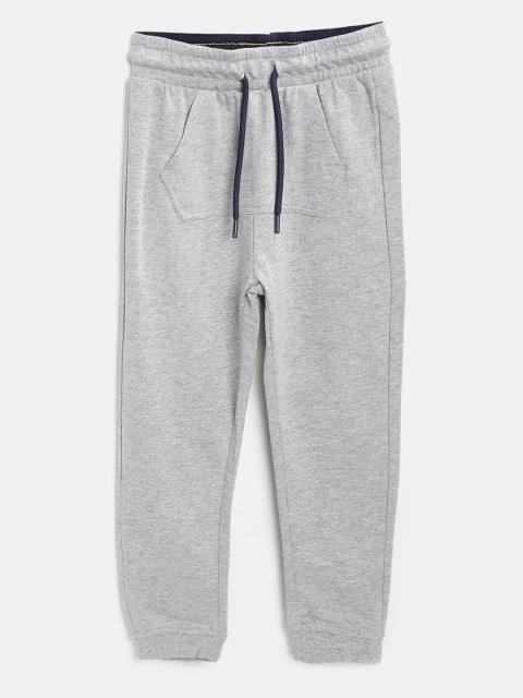 

OVS Boys Grey Melange Solid Joggers