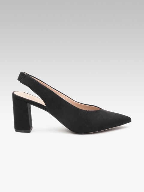 

DOROTHY PERKINS Women Black Solid Pumps