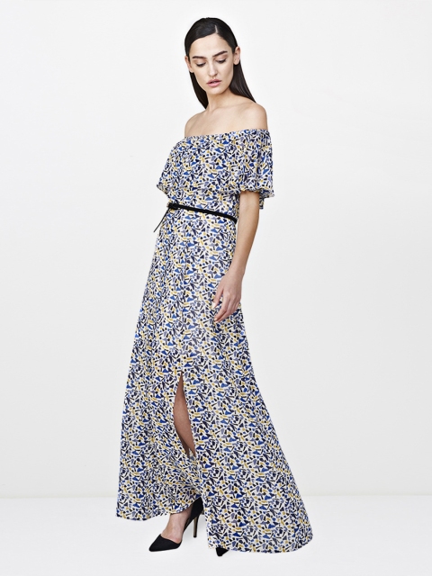 

AND Women Multicoloured Printed Maxi Dress, Multi