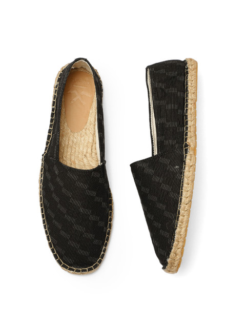

WROGN Men Black Slip-On Sneakers