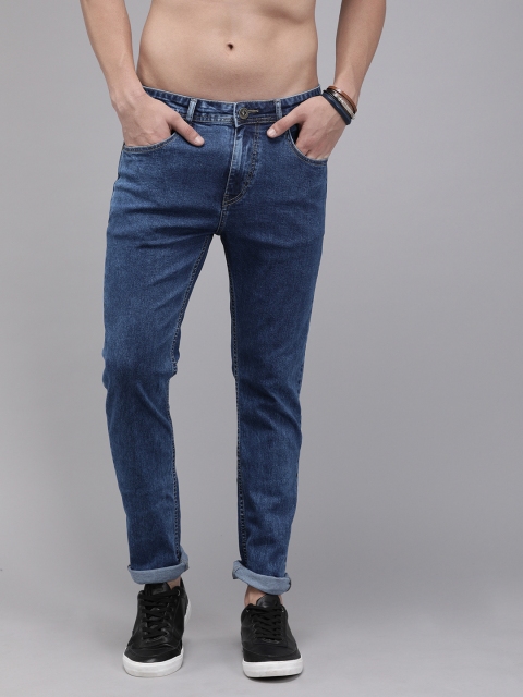 

Roadster Men Blue Skinny Fit Mid-Rise Clean Look Stretchable Jeans