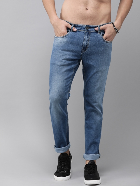 

Roadster Men Blue Skinny Fit Mid-Rise Clean Look Stretchable Jeans