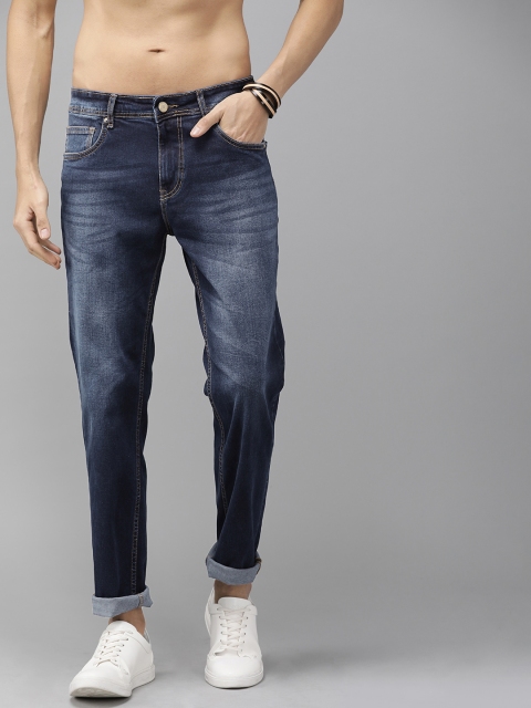 

Roadster Men Blue Slim Tapered Fit Mid-Rise Clean Look Stretchable Jeans
